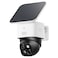 eufy SoloCam S340 Wireless Outdoor Security Camera with Dual Lens and Solar Panel, White