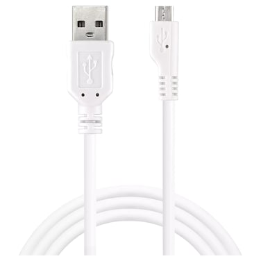 ساندبيرغ كابل  مايكرو يو إس بي لمزامنة البيانات والشحن، 1 متر - ابيض