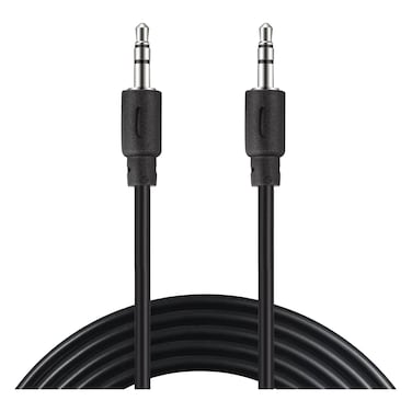 ساندبيرغ كابل صوت ميني جاك ذكر إلى ذكر 2 متر -اسود