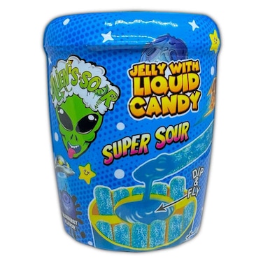 Alien's Sour Jelly Stick Blueberry, 96g