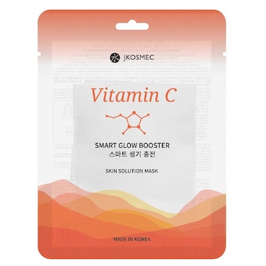JKosmec Skin Solution Vitamin C Smart Glow Booster Mask, 25ml