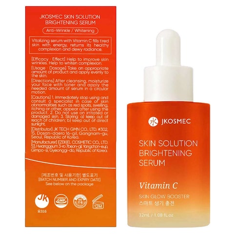 JKosmec Skin Solution Vitamin C Brightening Serum, 32ml