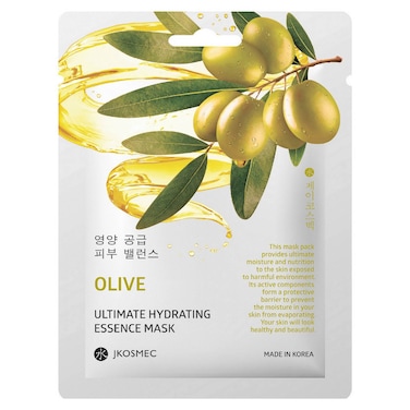 JKosmec Ultimate Hydrating Essence Mask Pack, Olive, 25ml