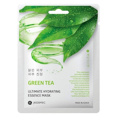 JKosmec Ultimate Hydrating Essence Mask Pack, Green Tea, 25ml