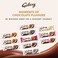 Galaxy Cookie Crumble Chocolate Bar, 80g Pack of 12