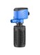 KASTWAVE Fish Tank Filter - Silent Internal Aquarium Filter for Clean Water, Air Pump, and Waves - Biochemical Filtration for Healthy Fish and Turtles - 4W-450L/H, Black