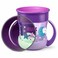 نوك كوب NUK Mini Magic بحافة شرب 360 درجة، لون بنفسجي