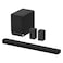 Sony HTA-8000SW5RS3, Bravia Theatre Bar 8 11 Channel Bluetooth Soundbar with Subwoofer and Rear Speaker, Black