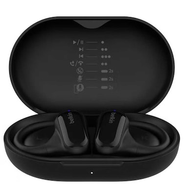 بلكين ساوند فورم كلير فيت سماعات أذن مفتوحة لاسلكية بتقنية البلوتوث ، لون رملي