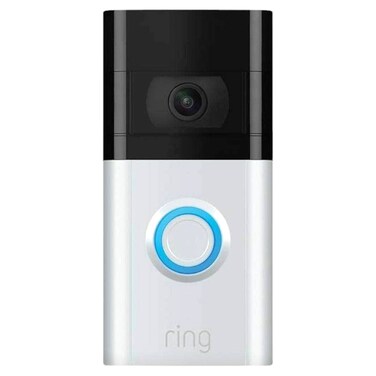 Ring Video Wi-Fi Full HD Doorbell 3 Security Camera, Black