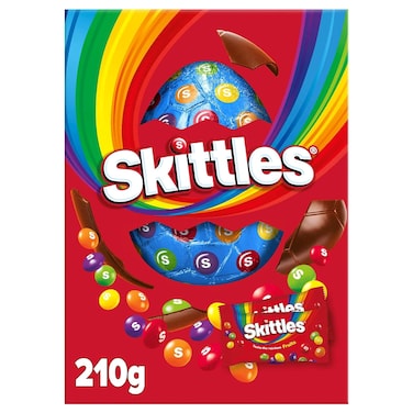 Skittles Large Egg Candy Box, 210g