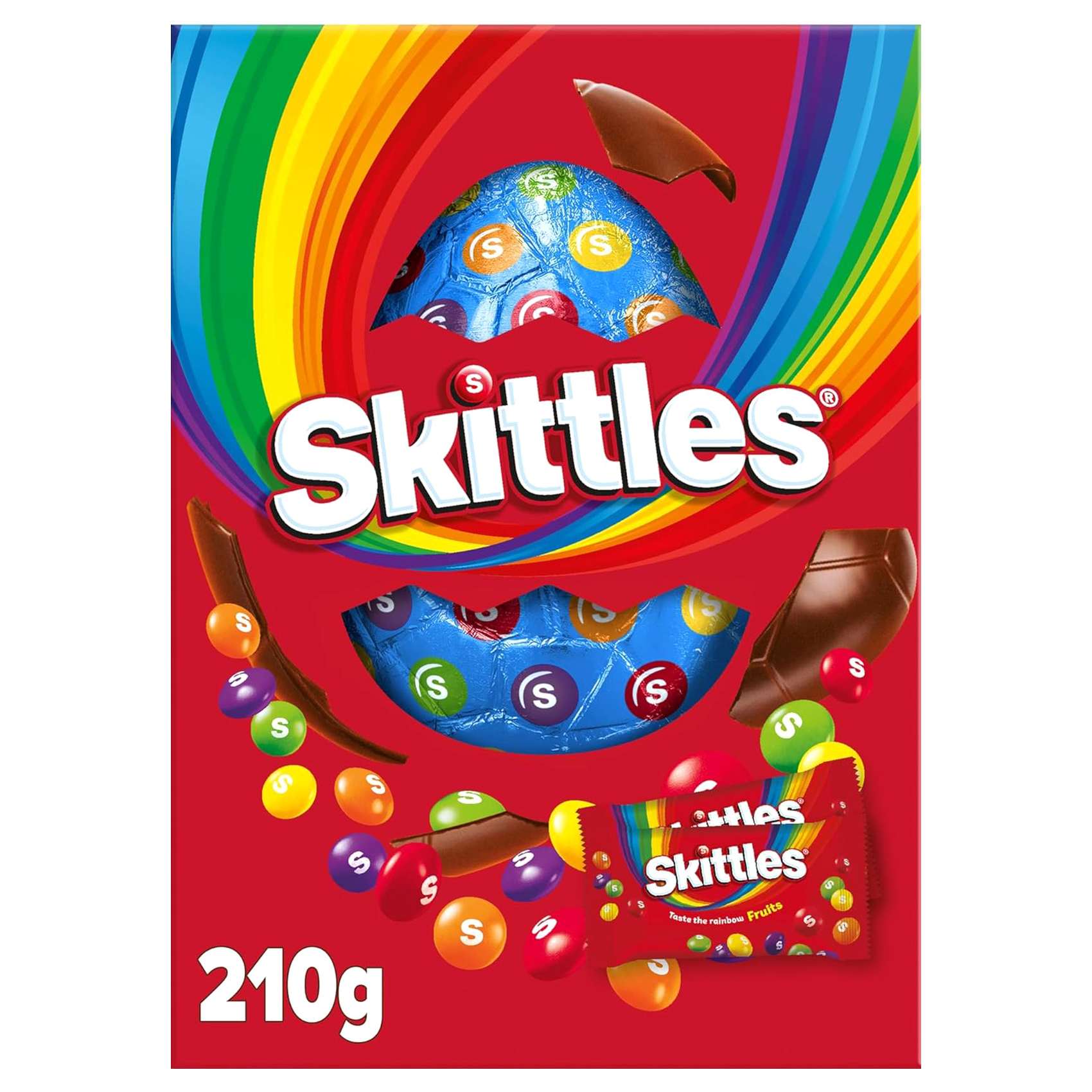 Skittles Large Egg Candy Box, 210g