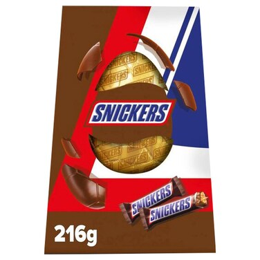 Snickers Extra Large Egg Chocolate, 216g