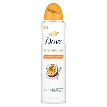 Dove Advanced Care Antiperspirant Deodorant Spray,  Passion Fruit &amp; Lemongrass, 150ml