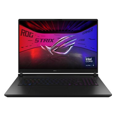 Asus ROG Strix SCAR 18 Gaming Laptop, Intel Core Ultra 9-275HX, 64GB RAM, 2TB SSD, 18-Inch WQXGA Mini LED, 24GB NVIDIA GeForce RTX 5090 Graphic Card, Windows 11 Home, Off Black, G835LX-SA047W