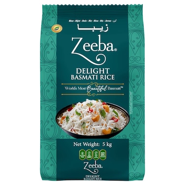 Zeeba Delight Basmati Rice, 5kg