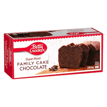 بيتي كروكر سوبر مويست كيكة  عائلية بالشوكولاتة، 250 غرام