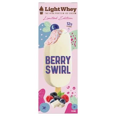 Light Whey Limited Edition Berry Swirl Ice Cream Stick, 120ml