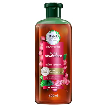 Herbal Essences Colour Protect Pure Grapeseed for All Hair Shampoo, 400ml
