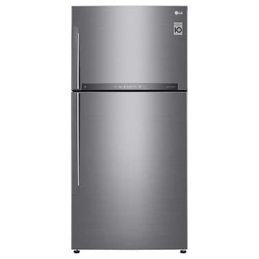 LG Top Mount Freezer Refrigerator LTH852HLHM, Platinum Silver, 592 L, 2 Doors