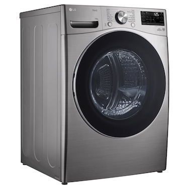 LG Front Load Dryer RH18U8EVCW, 18kg, Dual Inverter, Stainless Silver
