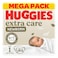 Huggies Extra Care Diapers Mega Pack, Size 1 (Upto 5 kg), 84 Diapers