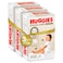 Huggies Extra Care Diapers Super Mega Pack, Size 4 (8-14 kg), 204 Diapers