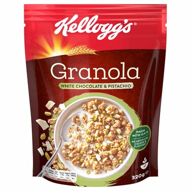 Kellogg's Granola with White Chocolate and Pistachio, 320g
