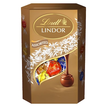 ليندت ليندور ترافل شوكولاته متنوعة ذهبي، 500 غرام