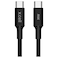 X.Cell USB-C to USB-C Data Sync and Charging Cable, Black, 1m, 30 W