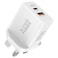 X.Cell Power USB-C and USB-A Adapter, White, 20 W