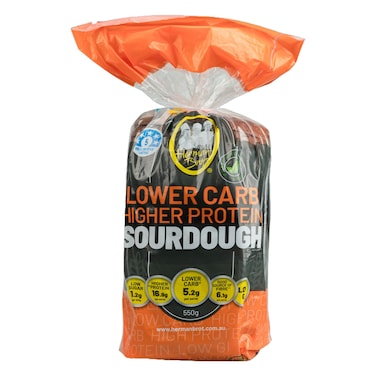 Herman Brot Lower Carb Higher Protein Sourdough Pan Bread, 550g