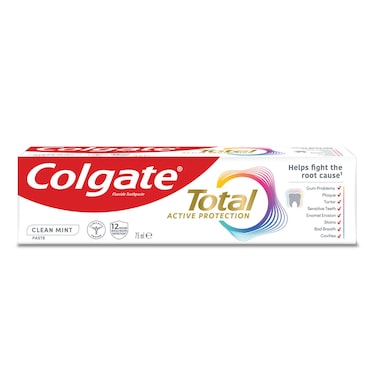 Colgate Total Active Protection Clean Mint Toothpaste 75ml
