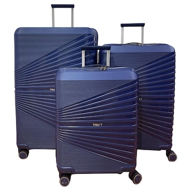 تراك تراست بريستيج مجموعة حقائب سفر صلبة، 3 قطع