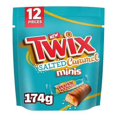 Twix Mix Minis Chocolate Bar Pouch, 174g