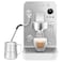 Smeg Collezione Espresso Coffee Machine with Pump EMC02WHMUK, 1700 W, 1.7 L, White, Stainless Steel and Plastic, Electric