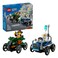 Lego City Airplane Versus Hospital Bed Race Car Set Building Toy 60459