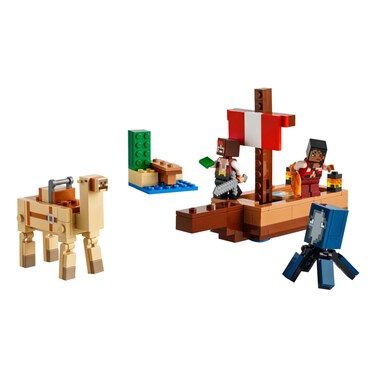 Lego Minecraft The Pirate Ship Voyage Building Toy 21259