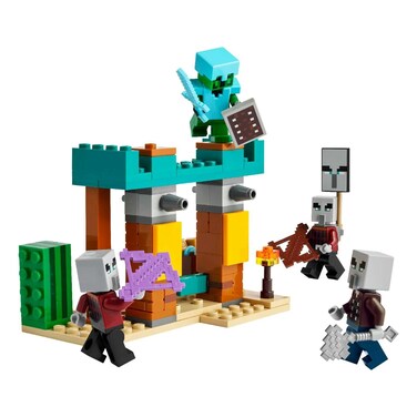 Lego Minecraft The Illager Desert Patrol Building Toy 21267