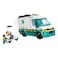 Lego City Emergency Ambulance Building Toy 60451