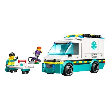 Lego City Emergency Ambulance Building Toy 60451