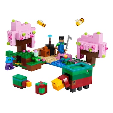 Lego Minecraft The Cherry Blossom Garden Building Toy 21260