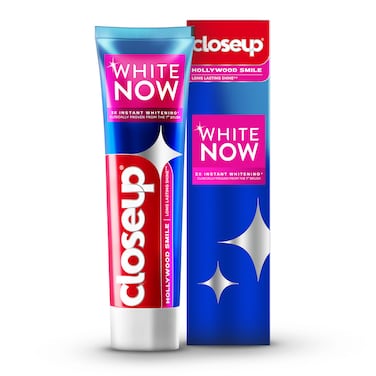 Closeup White Now  Toothpaste,   Hollywood Smile, 75ml