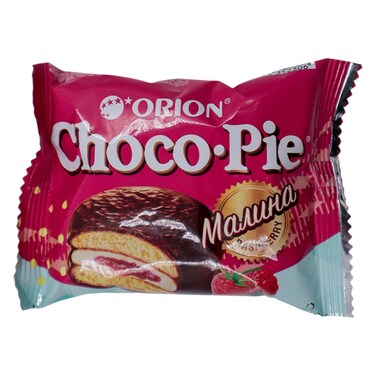Orion Choco-Pie Raspberry Marshmallow Cookie, 30g