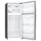 LG Top Mount Freezer Refrigerator LTC752HFCM, Dark Graphite, 509 L, 2 Doors
