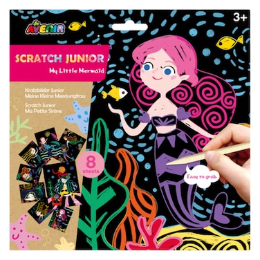 Avenir Scratch Junior Art Book ASTAVCH1675/77