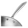 Vinod Platinum Triply, Stainless Steel Wok, 26cm
