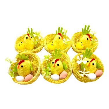 Party Magic Easter Chicks Decor Set, B