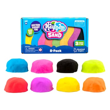 Educational Insights Playfoam Sand Set, 8 PCS