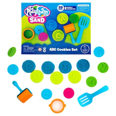 إديوكيشنال إنسايتس مجموعة كوكيز الحروف برمل رغوة اللعب 34070000